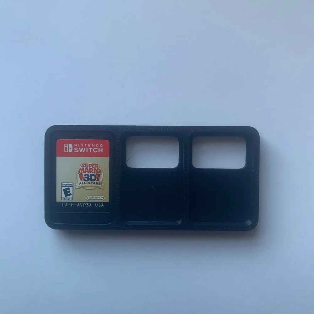 Black Nintendo Switch Game Travel Case Holder Organizers